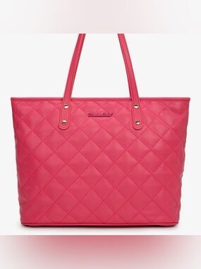 Montana West Hot Pink Tote/ Shoulder Bag